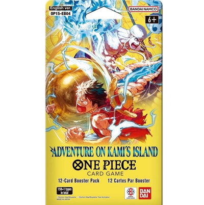 One Piece Card Game: Adventure on Kami's Island Booster Pack hangshell (OP15-EB04)