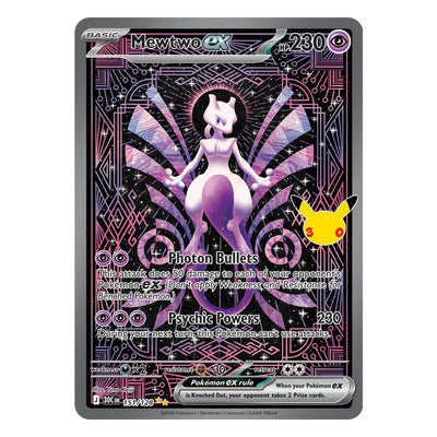 Pokémon TCG: Mewtwo ex 151/128 Special Illustration Rare (30th Celebration) – NM