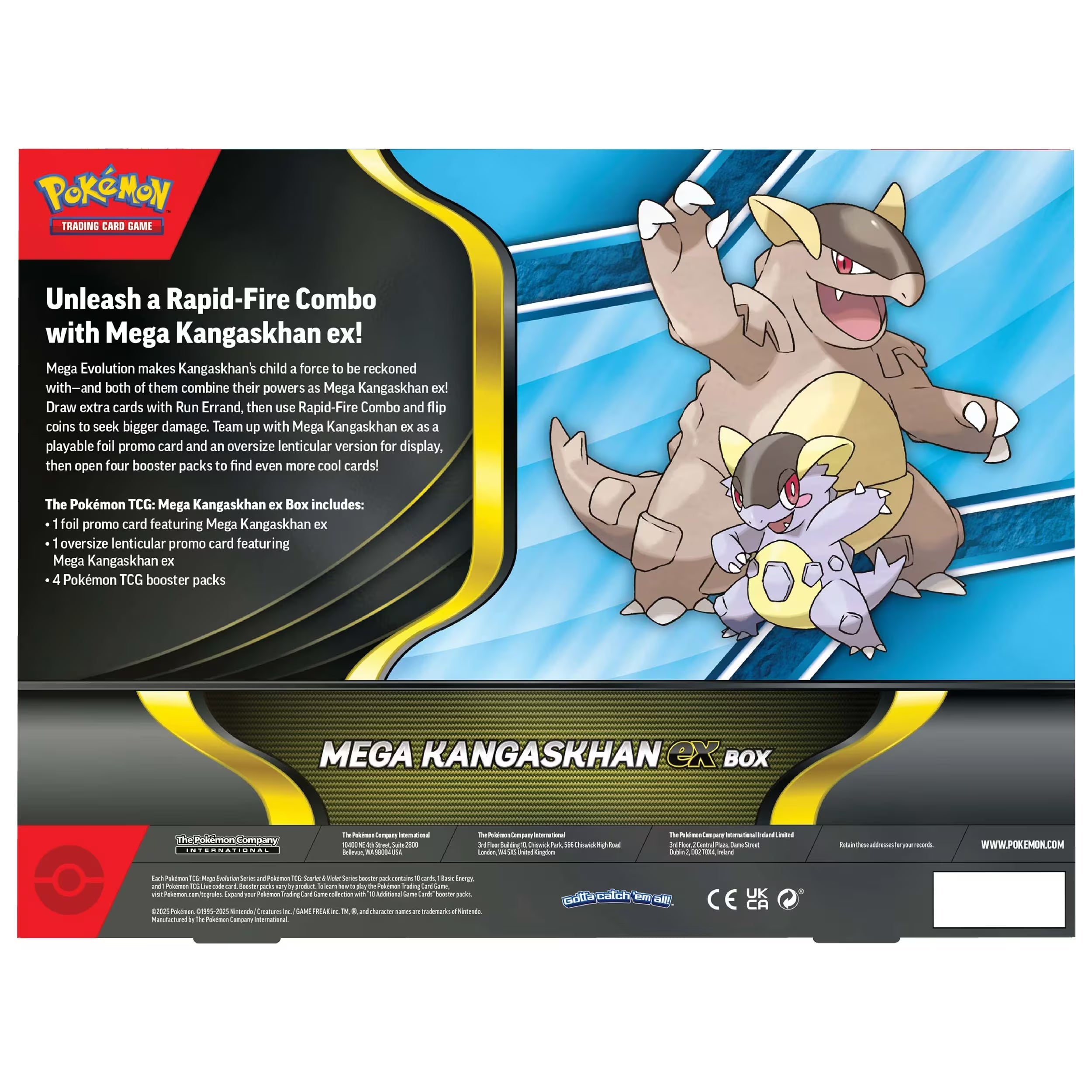 Pokémon TCG: Mega Kangaskhan ex Box