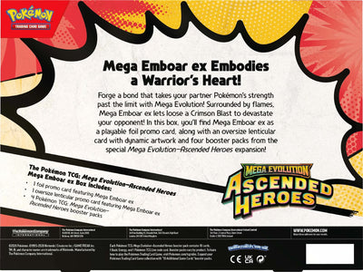 Pokémon TCG: Ascended Heroes ex Box