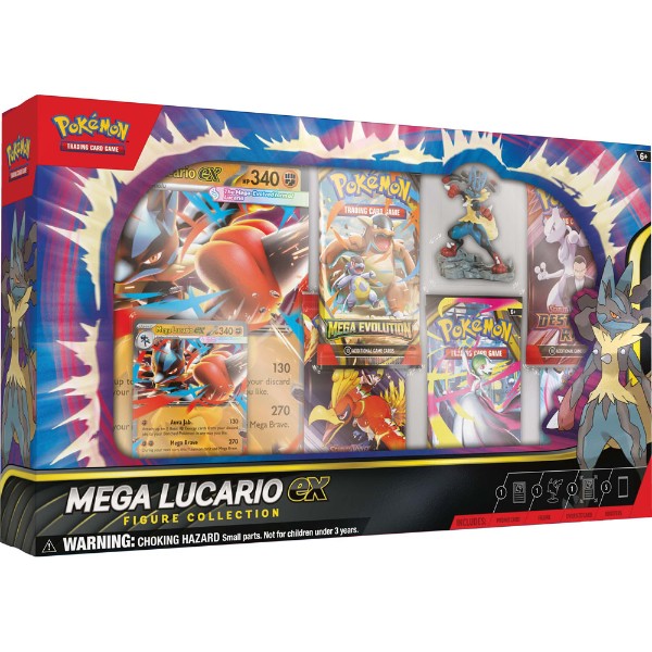Pokémon TCG: Mega Lucario ex Figure Box
