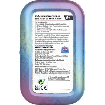 Pokémon TCG: Prismatic Evolutions Mini Tin