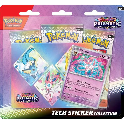 Pokémon TCG: Prismatic Evolutions Tech Sticker Collection