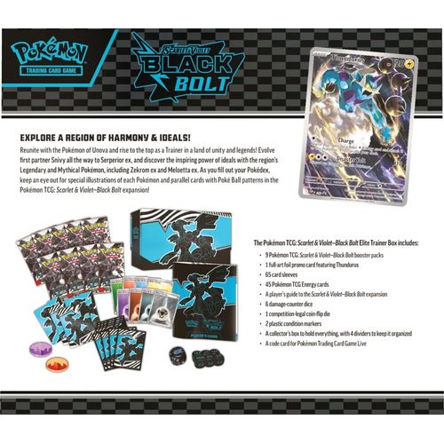 Pokémon TCG: Black Bolt & White Flare Elite Trainer Box