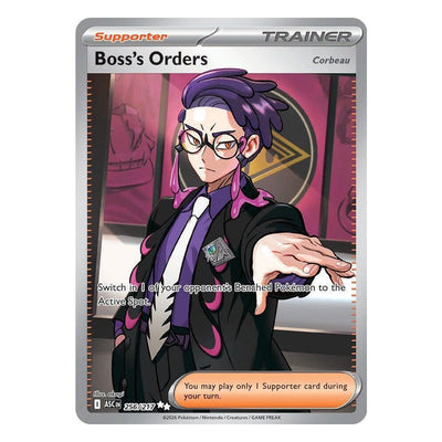 Pokémon TCG: Boss's Orders [Corbeau] 256/217 Ultra Rare (Ascended Heroes) – NM