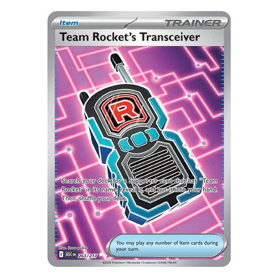 Pokémon TCG: Team Rocket's Transceiver 263/217 Ultra Rare (Ascended Heroes) – NM