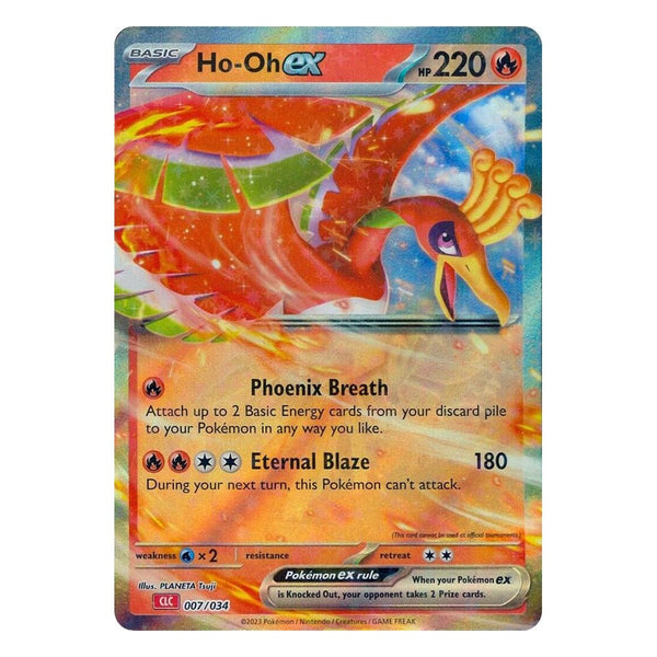 Pokémon TCG: Ho-Oh ex 007/034 Classic Collection (Trading Card Game Classic) – NM