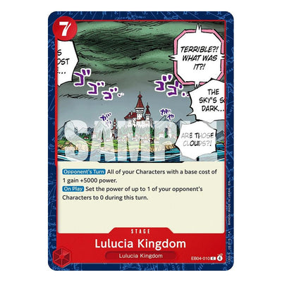 One Piece Card Game: Lulucia Kingdom EB04-010 Common (Adventure on Kami's Island) – NM