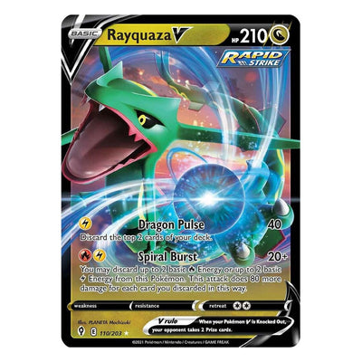 Pokémon TCG: Rayquaza V 110/203 Ultra Rare (Evolving Skies) – NM