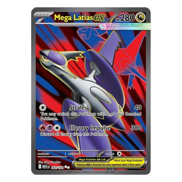 Pokémon TCG: Mega Latias ex 163/132 Ultra Rare (Mega Evolution) – NM