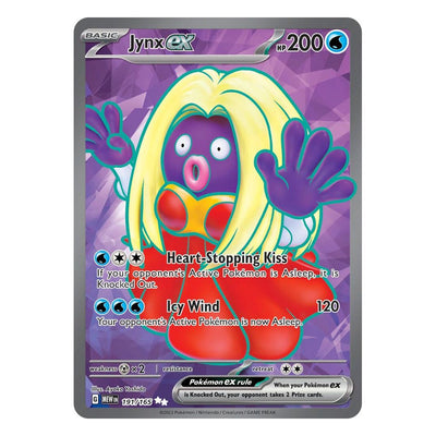 Pokémon TCG: Jynx ex 191/165 Ultra Rare (Scarlet & Violet 151) – NM