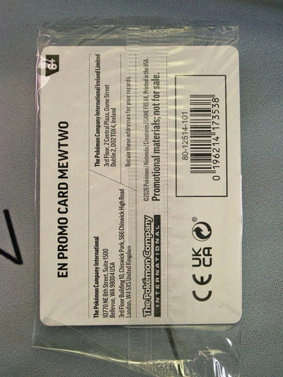 Pokémon TCG: Mewtwo 063/128 "What's Your Favorite?" Promo (30th Celebration) — Sealed