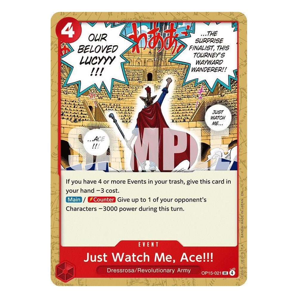One Piece Card Game: Just Watch Me, Ace!!! OP15-021 Uncommon (Adventure on Kami's Island) – NM