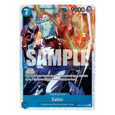 One Piece Card Game: Sabo OP15-046 Super Rare (Adventure on Kami's Island) – NM