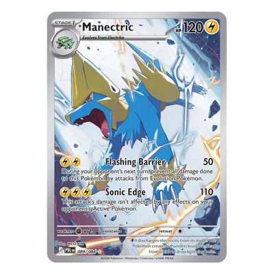 Pokémon TCG: Manectric 089/084 Illustration Rare (Pitch Black) – NM