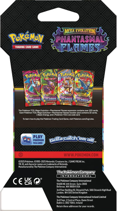 Pokémon TCG: Phantasmal Flames Blister Pack