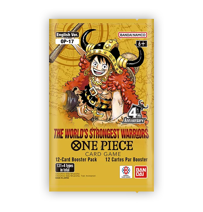 One Piece Card Game: The World's Strongest Warriors Booster Pack OP-17