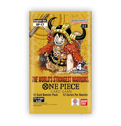 One Piece Card Game: The World's Strongest Warriors Booster Box OP-17