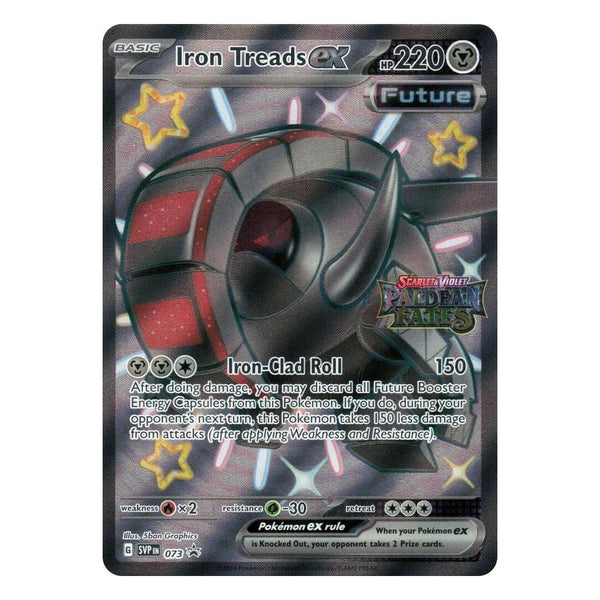 Pokémon TCG: Iron Treads ex 073 Promo (Paldean Fates Stamped Promo) – NM