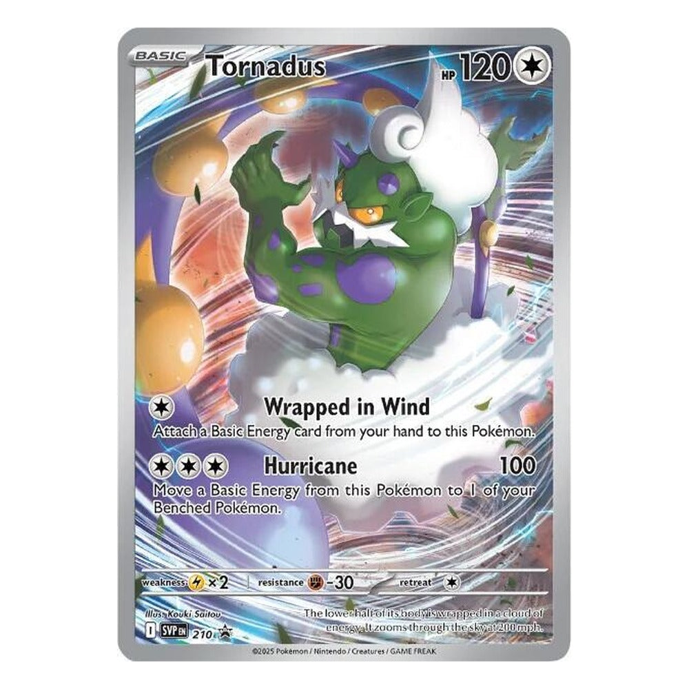 Pokémon TCG: Tornadus 210 Promo (Scarlet & Violet Black Star Promos) – NM