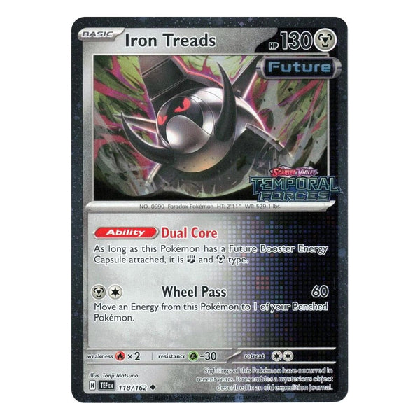 Pokémon TCG: Iron Treads 118/162 Promo (Temporal Forces Stamped Promo) – NM